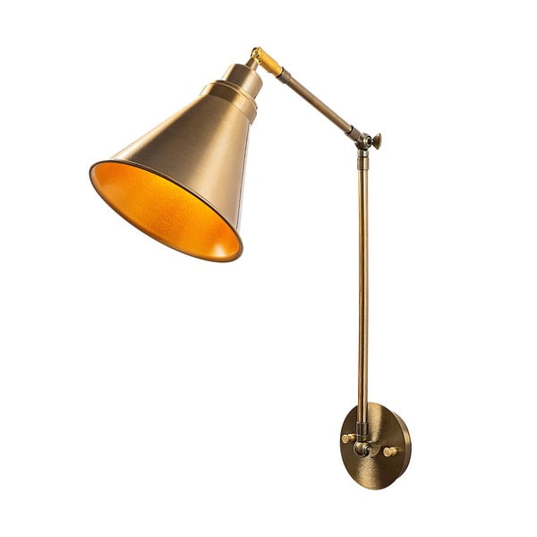Aranyszínű fali lámpa ø 20 cm Chicago – Opviq lights-image-2