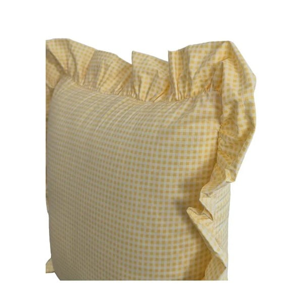 Pamut párnahuzat 45x45 cm Ruffled – Mila Home-image-2