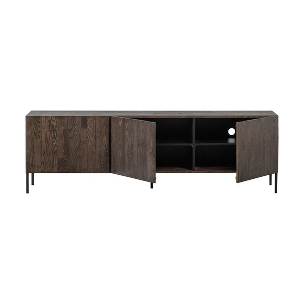 Barna borovi fenyő TV-állvány 180x56x46 cm Bono – WOOOD-image-4