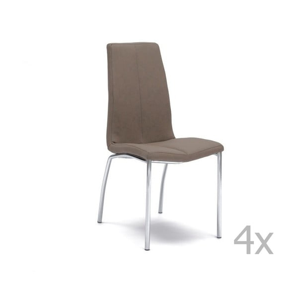 Abha barna szék, 4 darab - Design Twist