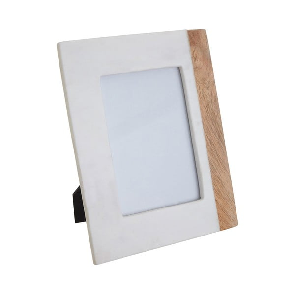 Fehér-natúr színű kő képkeret 20x25 cm Sena – Premier Housewares