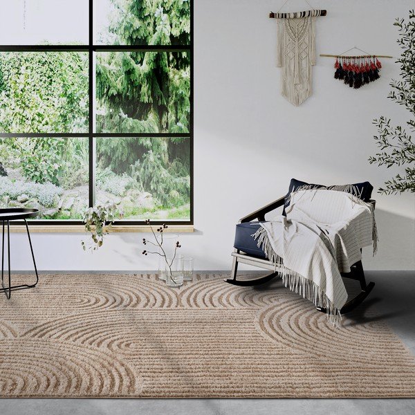 Bézs szőnyeg 200x280 cm Chappe Beige – Elle Decoration-image-1