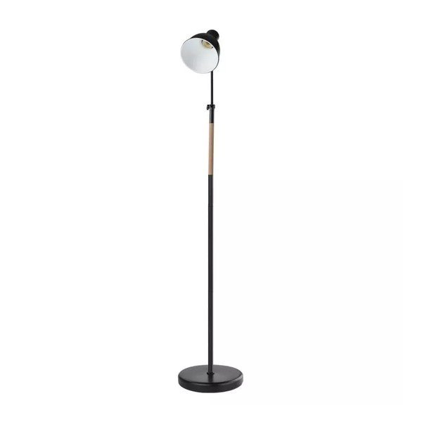 Fekete állólámpa fém búrával (magasság 150 cm) Edward – EMOS-image-2