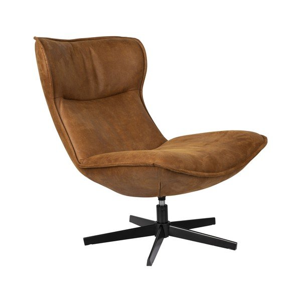 Konyakbarna forgó fotel John – White Label