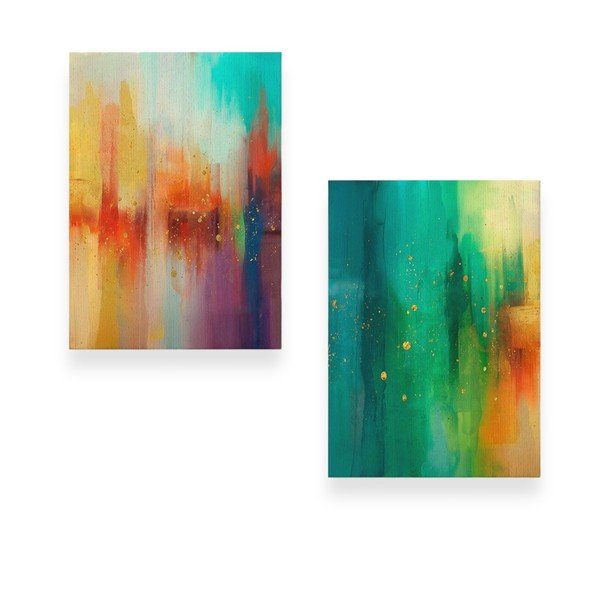Kép szett 2 db-os 50x70 cm Splash – Wallity
