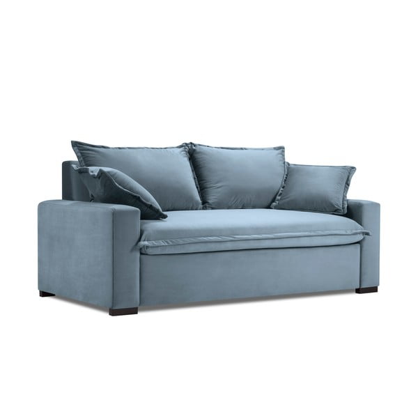 Mezzo világoskék kinyitható kanapé - Kooko Home-image-2