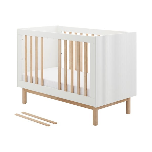 Fehér babaágy 60x120 cm Miloo – Pinio-image-2