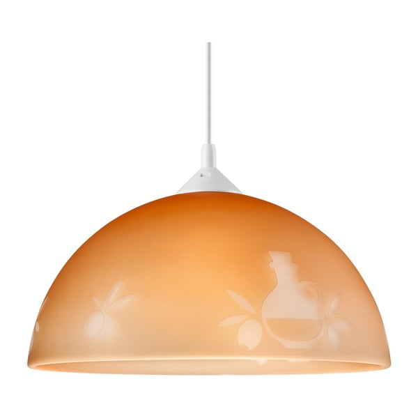 Barna függőlámpa ø 30 cm – LAMKUR-image-1