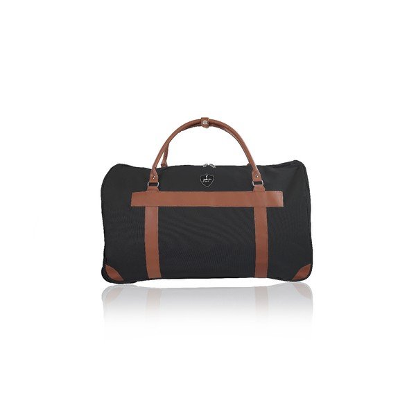 Oslo fekete gurulós utazótáska, 40 l - GENTLEMAN FARMER-image-1