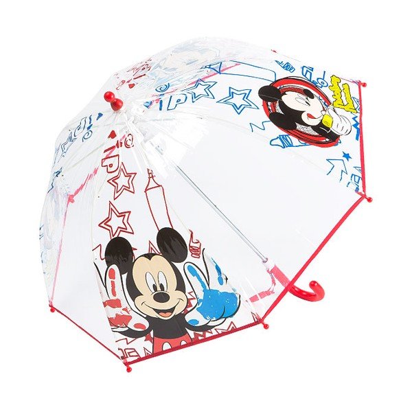 Birdcage Mickey Mouse átlátszó gyerek esernyő, ⌀ 60 cm-image-2