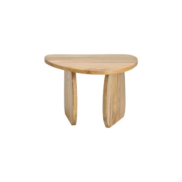 Natúr színű mangófa dohányzóasztal Mushroom – Ellos Home-image-3