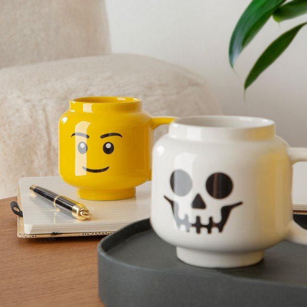 Sárga kerámia gyerek bögre 255 ml Head – LEGO®-image-4