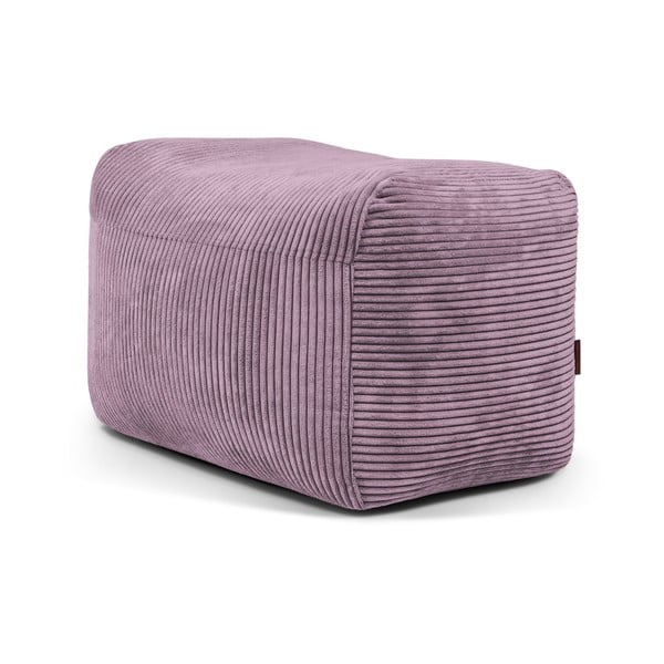 Lila kordbársony babzsákfotel Plus 70 Lounge – SLOWDOWN