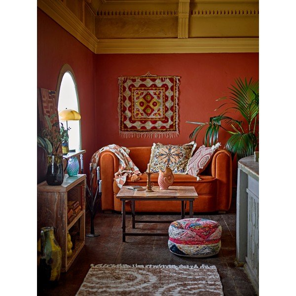 Pamutkeverék díszpárna 50x50 cm Asu – Bloomingville-image-3