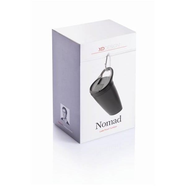 Nomad fekete bögre, 400 ml - XD Design-image-2