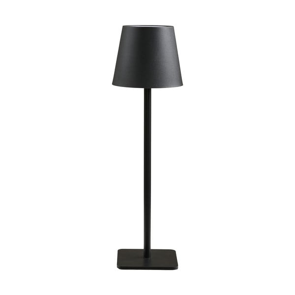 Fekete LED asztali lámpa (magasság 37 cm) Bradford – House Nordic