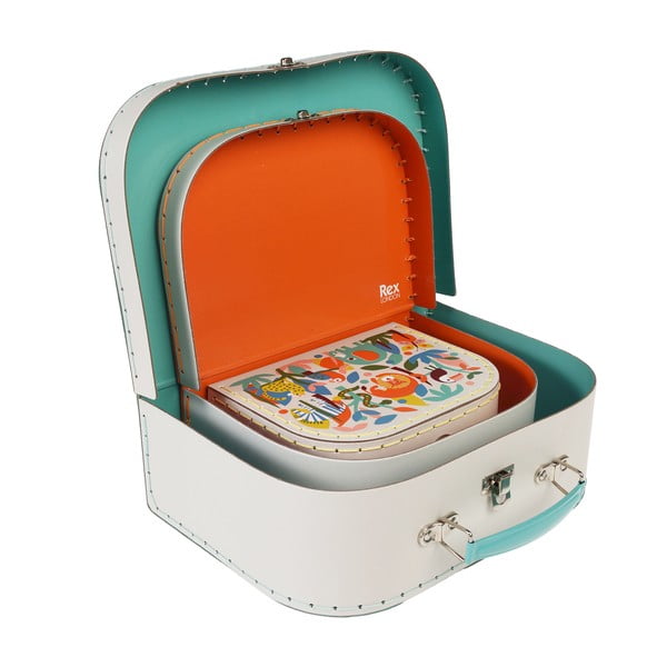 Gyerek bőrönd készlet 3 db-os Wild Wonders - Rex London-image-1