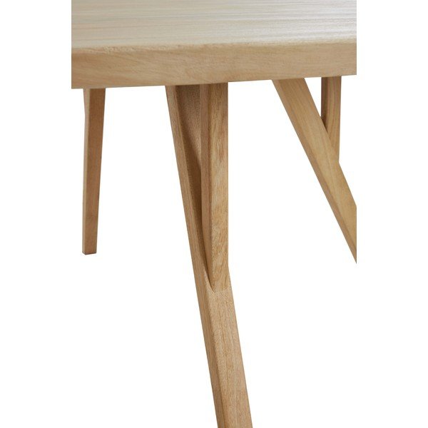 Mangófa kerek étkezőasztal ø 140 cm Quenza – Light & Living-image-2