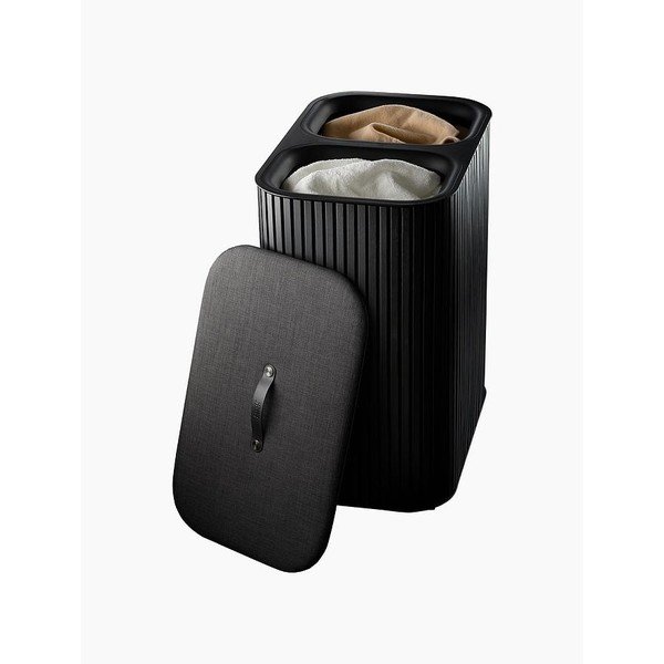 Fekete bambusz szennyeskosár 2x45 l Tota Luxe – Joseph Joseph-image-4