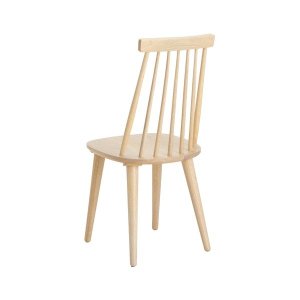 Világos natúr színű kaucsukfa bárszék szett 2 db-os (ülésmagasság 45 cm) Jolina – Ellos Home-image-3