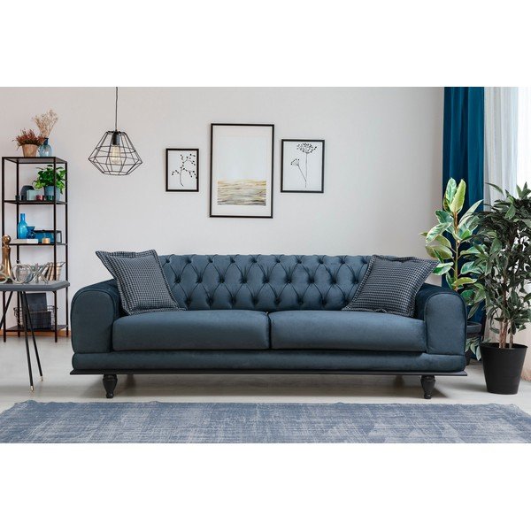 Kék kanapé 220 cm Arredo – Balcab Home-image-3