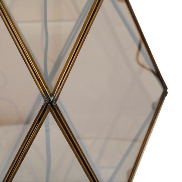 Barna-aranyszínű lámpa állvány 43 cm Eluminea – Côté Table-image-4