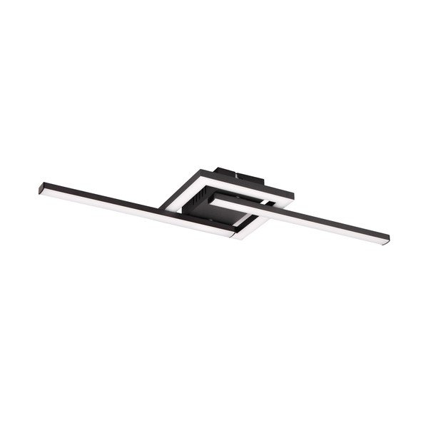 Fekete LED mennyezeti lámpa 16x54 cm Viale – Reality