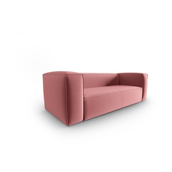 Rózsaszín bársony kanapé 200 cm Mackay – Cosmopolitan Design-image-2