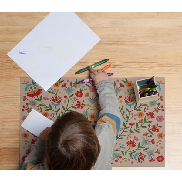 Íróasztal alátét Mexican Flowers – Little Nice Things-image-1