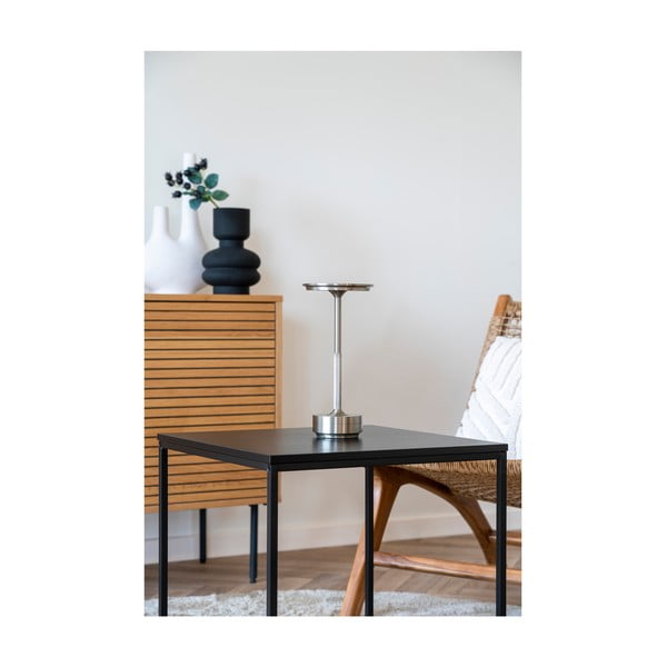 Ezüstszínű LED asztali lámpa (magasság 28,5 cm) Lyneham – House Nordic-image-1