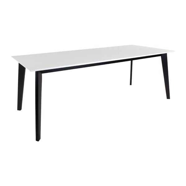 Vojens étkezőasztal fekete lábakkal, 210 x 90 cm - House Nordic