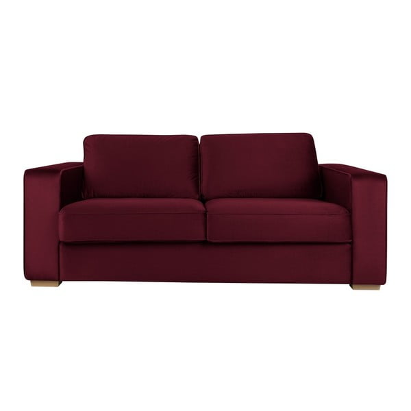 Chicago borvörös 3 személyes kanapé - Cosmopolitan design