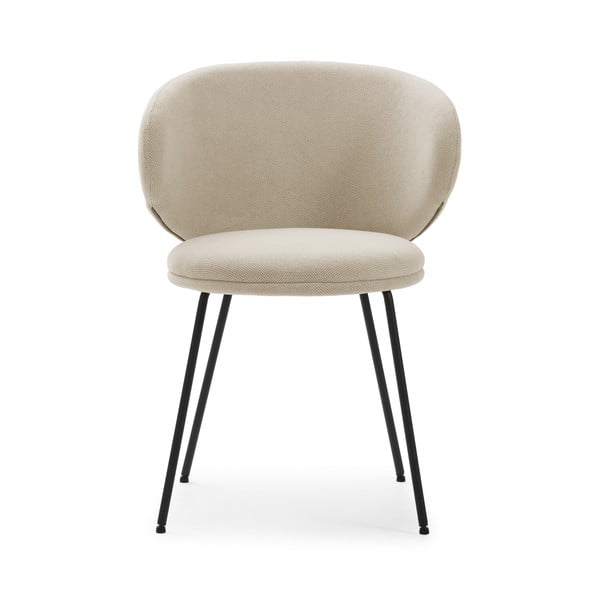 Bézs kárpitozott étkezőfotel szett 2 db-os Rush – Marckeric-image-2