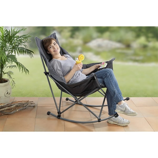 Fekete kerti fotel – Maximex-image-2