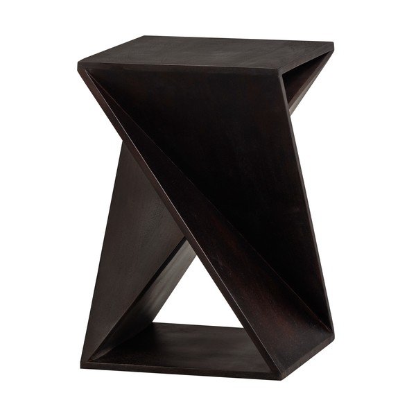 Akácfa tárolóasztal 41x41 cm Ikem – WOOOD-image-4