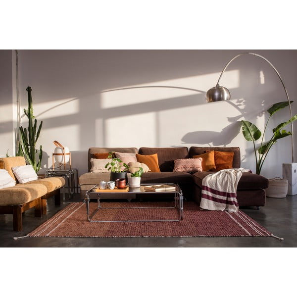 Téglavörös pamut szőnyeg 170x240 cm Twin Toffee – Lorena Canals-image-1