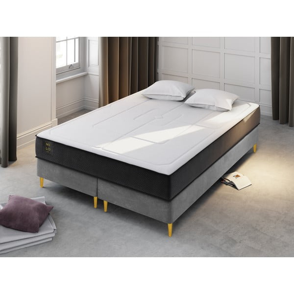 Kemény-közepes keménységű kétoldalas hab matrac 180x200 cm Fabio – Milo Casa-image-1