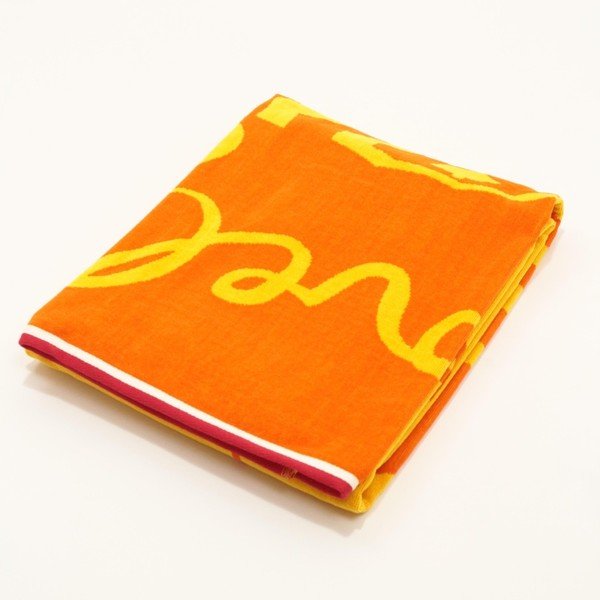 Sea narancssárga pamut strandtörölköző, 100 x 173 cm - My Home Plus-image-1