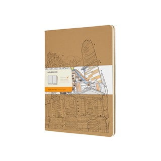 Cahier barna kemény fedeles jegyzetfüzet, 192 oldalas - Moleskine