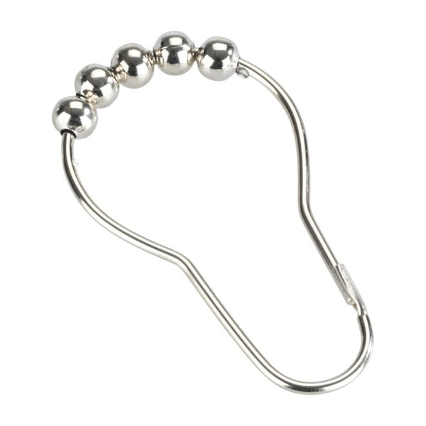 12 db-os zuhanyfüggöny akasztószett - Wenko-image-4