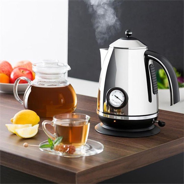 Aquavita Chalet ezüstszínű vízforraló - Klarstein-image-1