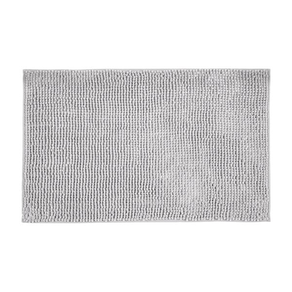 Világosszürke textil fürdőszobai kilépő 50x80 cm Chenille – Allstar