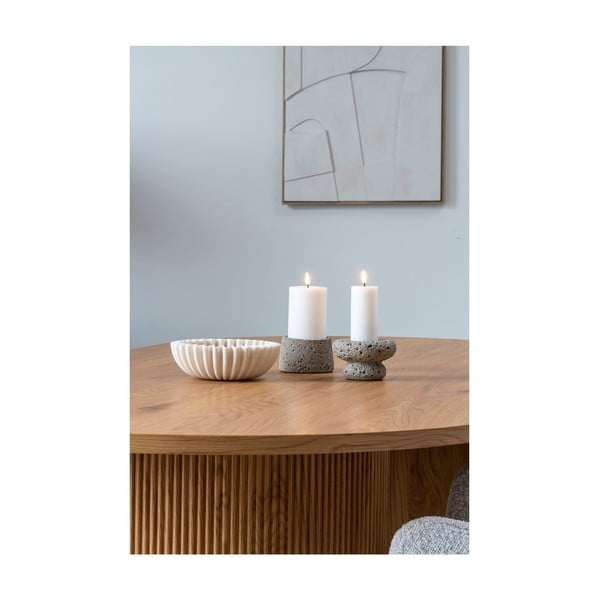 Cement gyertyatartó készlet teamécseshez 2 db-os – House Nordic-image-1