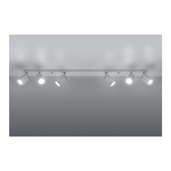 Etna 6L fehér mennyezeti lámpa - Sollux-image-3