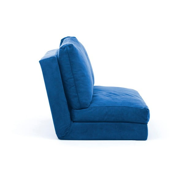 Kék kinyitható kanapé 120 cm Taida – Balcab Home-image-1