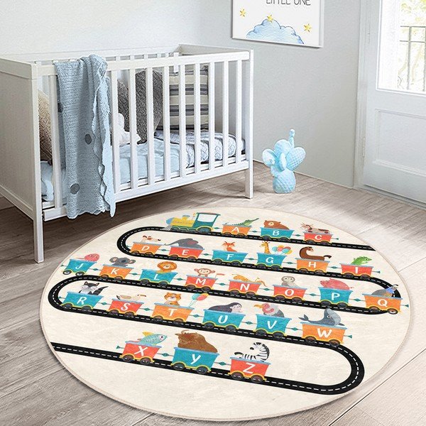 Gyerek szőnyeg ø 120 cm Comfort – Mila Home-image-3