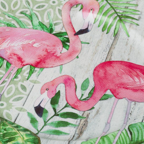 Flamingos 4 darab tányér - Unimasa-image-1
