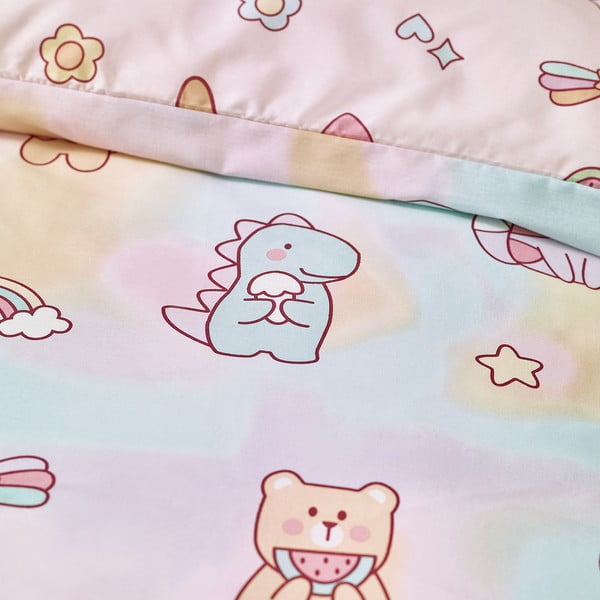 Rózsaszín gyerek ágyneműhuzat babaágyhoz 120x150 cm Forever Together – Catherine Lansfield-image-4