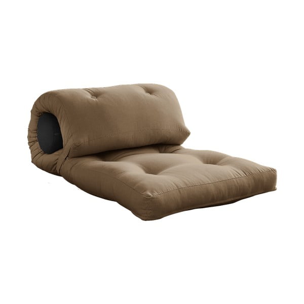 Szürkésbarna futon matrac 70x200 cm Wrap Mocca/Dark Grey – Karup Design-image-3