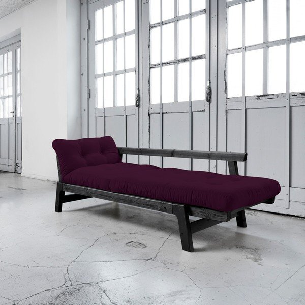 Step Black/Purple Plum átalakítható kanapé - Karup-image-3